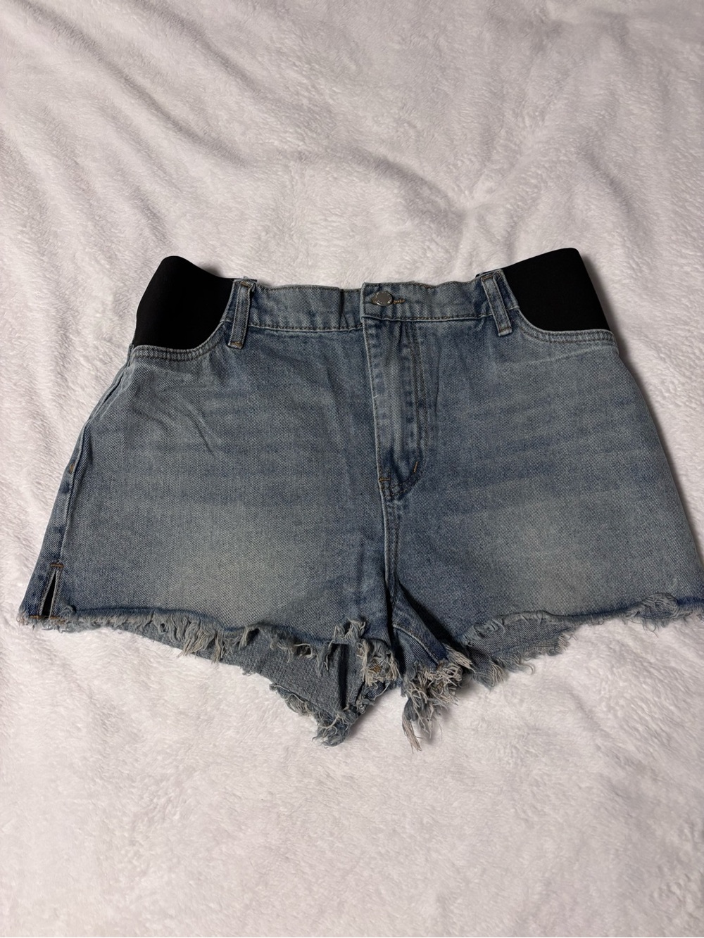 SHEIN High Waisted Maternity Shorts